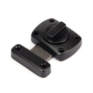 Premium deurslot – door lock - veiligheidsdeurslot - inbraakbeveiliging - zwart - goot - 5.5*4 cm - toepasbaar op verschillende deuren - zinklegering deurslot met draaibare grendel