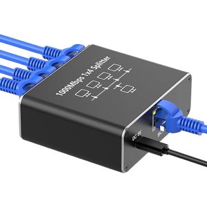 Lexium Netwerk Splitter - Netwerk Switch - Netwerkswitch - Internet Splitter - Ethernet Splitter