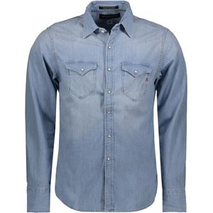 Replay shirt 6.5 OZ DEEP BLUE DENIM LIGHT BLUE (M4981 .000.26C 64A - 010)