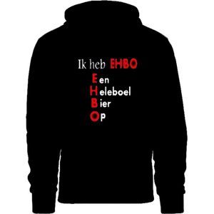 Grappige hoodie EHBO - bier - carnaval - kermis - maat XXL