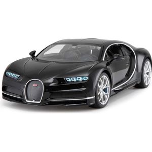 1:14 Jamara 405134 RC Sport Auto Bugatti Chiron - Zwart - 2,4GHz RC Model Kant en Klaar