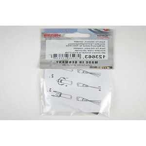 Zilver vernikkeld klein airbrush accessoire - professionele kwaliteit.