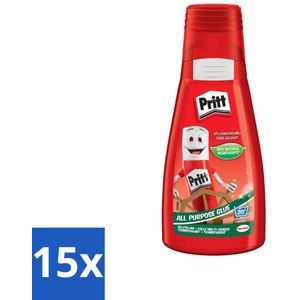Pritt - Alleslijm - Uitwasbaar - 90% Natuurlijke Ingrediënten - 100g - Bulkverpakking - 15 stuks