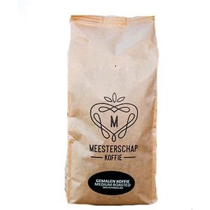 Meesterschap | Snelfilter koffie | Medium Roast | Blik 8 x 1 kg