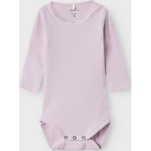 Name It Kab Lace Romper - Mt. 80 - Winsome Orchid