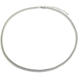 Ketting - Schakel 4 mm - RVS - Lengte 40-45 cm