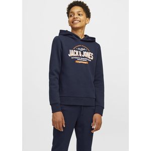 Jack & Jones Logo Hoodie Junior - Maat 128