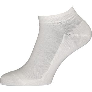 FALKE Family dames enkelsokken - katoen - wit (white) - Maat: 35-38