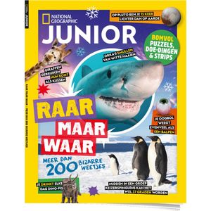 National Geographic Junior - Raar Maar Waar - Winterboek 2024