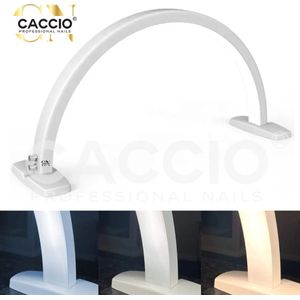 CACCIO® NAILS- Origineel Half Moon Light LED - Nagelstudio Tafellamp - Nagel Tafellamp - Nagel salon - Handwerk - Nagels - Werklamp - Behandellamp - Tafellamp - Beauty - Nagelstyliste - Manicure - Verlichting