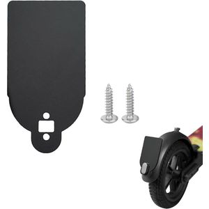 Kentekenplaathouder scooter - waarschuwingsbord - 1 stuk - acryl