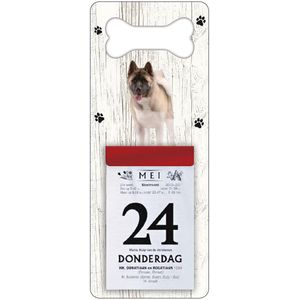 Scheurkalender 2024 Hond: Amerikan Akita