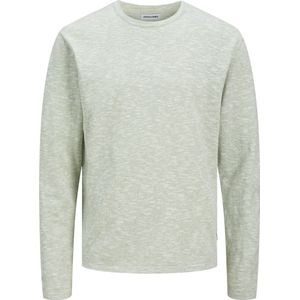 Jack & Jones Trui Jjesummer Knit Crew Neck Sn 12269631 Iceberg Green/white Mannen Maat - M