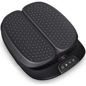 Luxe Voetmassage Apparaat – Bloedsomloop – Neurotherapie – Elektrisch – Shiatsu – Kussen – 100 Korrels – Aanpasbaar – Zwart