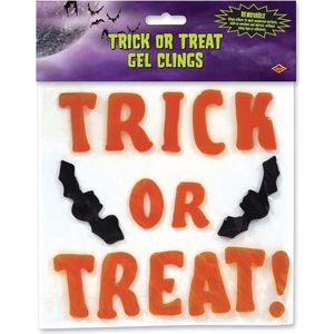 Halloween - Halloween raamsticker trick or treat