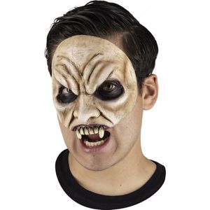 Partychimp Half Masker Dracula Halloween Masker voor bij Halloween Kostuum Volwassenen - Latex - One-Size