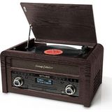 Muse MT-115DAB - Vintage muziekcenter met DAB+, radio, CD- platenspeler en Bluetooth