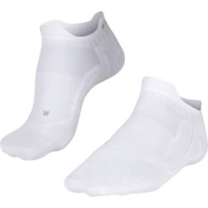 FALKE GO5 Invisible golf sokken anti blaren, medium padding ademend sneldrogend sportsokken heren wit - Maat 39-41