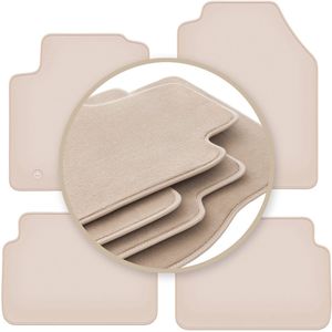 PREMIUM beige matten voor: Ford Focus MK1 (vóór facelift) hatchback, sedan, stationwagen 1998-2001