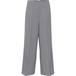 Kaffe Broek Kaeden Pants 10508943 100123 Grey Melange Dames Maat - W40