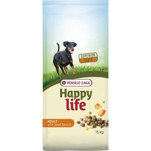 Happy Life Adult Hondenvoer - Beef 15kg