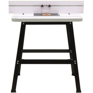 vidaXL Freestafel 81x61x88 cm staal en MDF - Freestafel - Freestafels - Tafel - Tafels