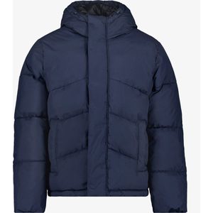 Produkt gewatteerde heren winterjas blauw - Maat M