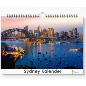 Sidney kalender XL 35 x 24 cm | Verjaardagskalender Sidney | Verjaardagskalender Volwassenen