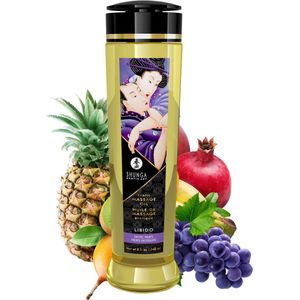 Shunga - Erotic Massage Oil Libido Exotic Fruits > Erotische massageolie Libido exotisch fruit - 240ml
