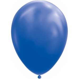 Donker blauwe ballonnen | 10 stuks (multi)
