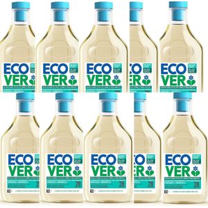 Ecover Wasmiddel Universeel – 12 x 1L - 336 Wasbeurten – Voordeelverpakking - Duurzaam