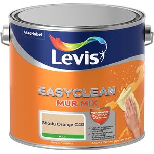 Levis EasyClean Mur Mat Mix - Shady Orange C40 - 2,5 L