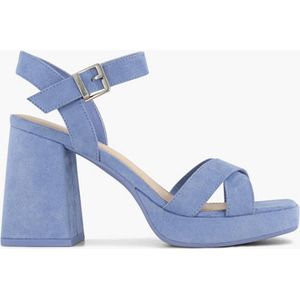 graceland Blauwe sandalette - Maat 40