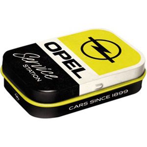Pepermunt Blik Opel - Service