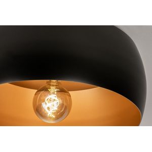 Lumidora Plafondlamp 74199 - Plafonniere - ZWEEDS - E27 - Zwart - Goud - Metaal - ⌀ 45 cm