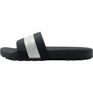 Calvin Klein Truck Slides Reflective Heren Slippers - Zwart - Maat 40