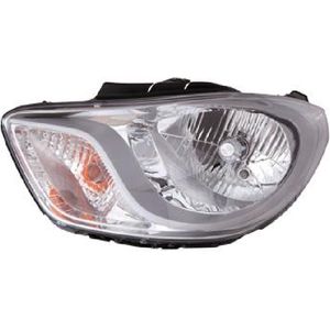 Hyundai I10, 2008 - 2013 - koplamp, H4, elektr verstelb, incl stelmotortje, links, 04/2011 -