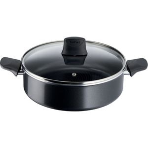 Tefal Generous Cook Duurzaam Braadpan met Glazen Deksel - Alle Warmtebronnen Inclusief Inductie - 20 cm - 2,7L