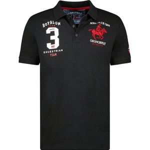 Geographical Norway Polo Klub Zwart - L