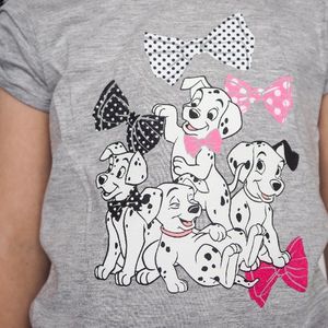 Dalmatiers Shirt Grijs-Maat 116