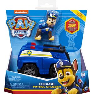 PAW Patrol - Chase's Patrol Cruiser - speelgoedauto met speelfiguur