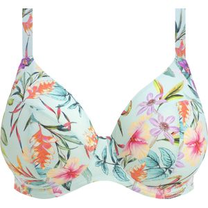 Elomi SUNSHINE COVE UW PLUNGE BIKINI TOP Dames Bikinitopje - Aqua - Maat 85G