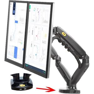 Monitor Standaard - Ergonomisch - Voor 2 Schermen - Dubbele Monitor Arm
