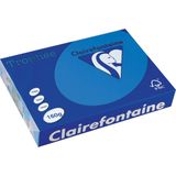Clairefontaine Trophée Intens, gekleurd papier, A4, 160 g, 250 vel, turkoois 4 stuks