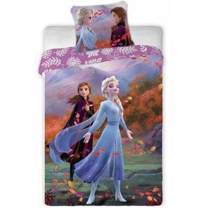 Frozen dekbedovertrek - 140 x 200 cm. - Disney Frozen dekbed - eenpersoons