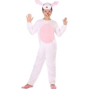 Konijn/ hazen kostuum voor kinderen - Carnaval en Pasen thema dierenpak verkleedkleding 116