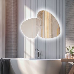 Spiegel - Rond - Glas - Wandmontage