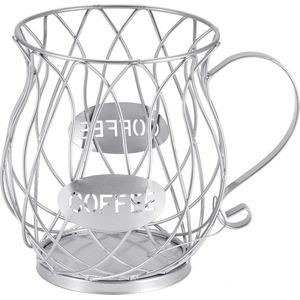 Koffiecapsules, organizer koffiecapsules cup cup basketbal, tafelaccessoires koffiecapsules organizer unieke mand koffiecapsules mand