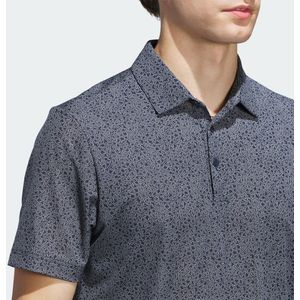 Adidas Heren Ultimate365 Mini Bunker Polo Shirt Navy