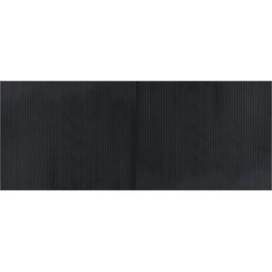 vidaXL-Vloerkleed-rechthoekig-80x200-cm-bamboe-zwart